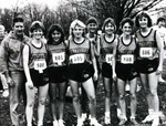 1986-1987 Women's Cross Country Team