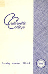 1963-1964 Academic Catalog by Cedarville College