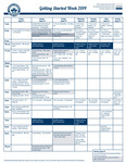 2014 Getting Started Week Schedule by Cedarville University