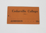 Admission Ticket by Cedarville College