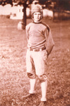 J. Albert Turner in Football Uniform by Cedarville College