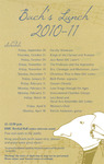 Bach's Lunch 2010-2011 by Cedarville University