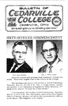 Bulletin of Cedarville College, May 1963 by Cedarville College