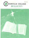 Cedarville College Bulletin, Winter 1977/1978 by Cedarville College