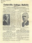 Cedarville College Bulletin, February 1937 by Cedarville College