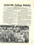 Cedarville College Bulletin, December 1936-January 1937 by Cedarville College