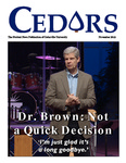 Cedars, November 2012 by Cedarville University