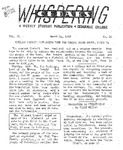 Whispering Cedars, March 14, 1958