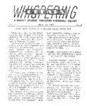 Whispering Cedars, March 28, 1958