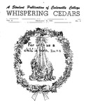Whispering Cedars, December 18, 1963