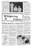 Whispering Cedars, November 18, 1977