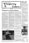Whispering Cedars, January 13, 1978