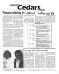 Cedars, April 6, 1984