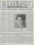 Cedars, January 26, 1996 by Cedarville College