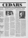 Cedars, March 5, 1993 by Cedarville College