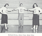 1953-1954 Cheerleaders by Cedarville University