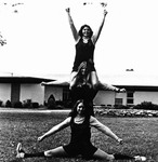 1972-1973 Cheerleaders by Cedarville University