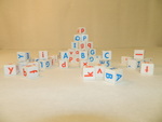 Alphabet cubes by Cedarville University