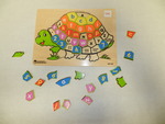 Turtle alphabet and number puzzle by Cedarville University