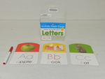Wipe clean activity flash cards : learn to write your letters by Cedarville University