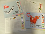 Preschool animal alphabet friends [flashcards] by Cedarville University