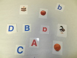 Alphabet match me cards by Cedarville University