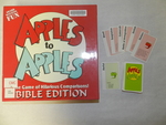 Apples to apples : Bible edition [game] by Cedarville University