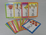 Numbers jumbo flash cards by Cedarville University