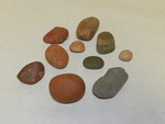 Smooth rocks from Lake Superior's shoreline by Cedarville University