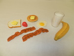 Breakfast Food Set Toy by Cedarville University