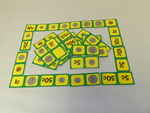 Money dominoes by Cedarville University