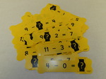 Subtraction mystery math sliders [manipulatives] by Cedarville University