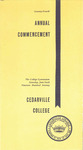 1970 Commencement Program