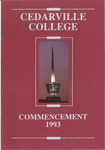 1993 Commencement Program