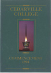 1994 Commencement Program