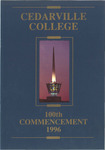1996 Commencement Program
