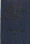 2002 Commencement Program
