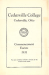 1931 Commencement Events