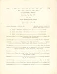 1938 Baccalaureate Service