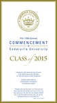 2015 Commencement Video by Cedarville University