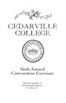 Sixth Annual Convocation Exercises