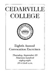 Eighth Annual Convocation Exercises