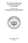 The School of Engineering and Computer Science Class of 2019 Computer Science Academic Celebration Program by Cedarville University