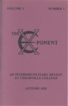 The Exponent, Autumn 1992 by Cedarville University