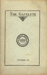 The Gavelyte, November 1914 by Cedarville College