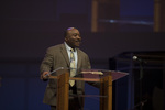 Gregory Dyson Speaking in Chapel by Cedarville University