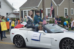 Freshman Attendants in the Homecoming Parade by Cedarville University