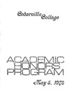 Academic Honors Program by Cedarville University