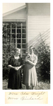 Mrs. Ida Wright and Mrs. Reinhard by Cedarville University