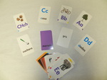 El alfabeto y palabras con imágenes [flash cards] by Cedarville University